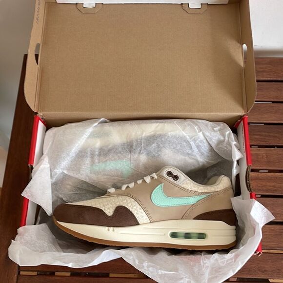 Nike Air Max 1 Premium Crepe Hemp Men Size 8 Women Size 9.5(FD5088-200)MSRP$180 - Picture 13 of 13
